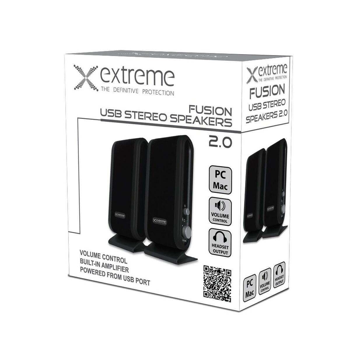 Altavoces PC Extreme XP102 Črna 2 W 4 W